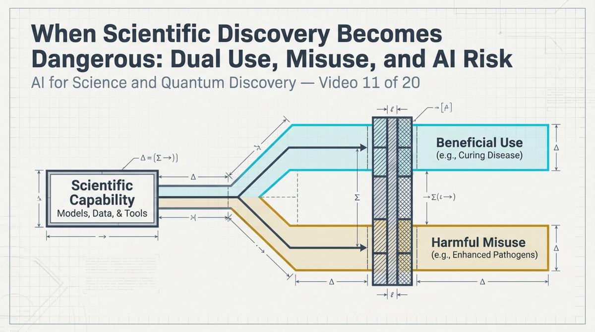 11. When Scientific Discovery Becomes Dangerous: Dual Use, Misuse, and AI Risk