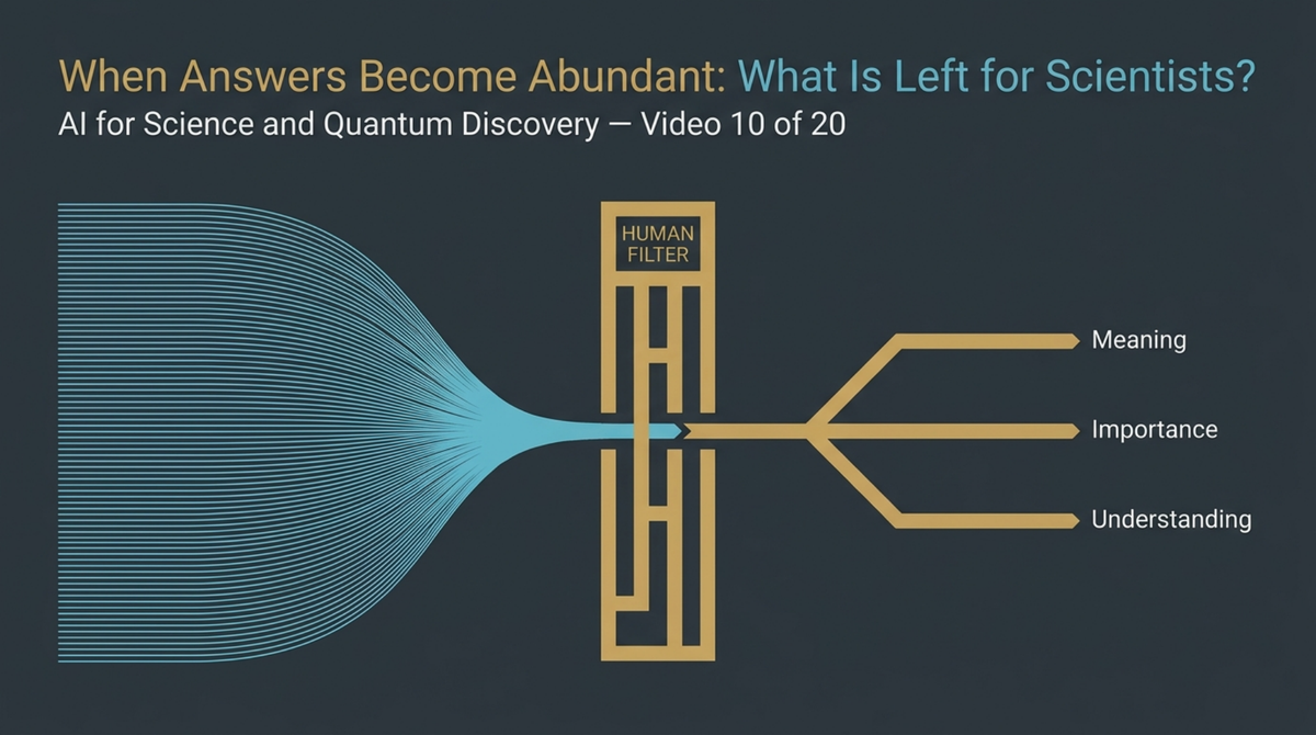 10. When Answers Become Abundant: What Is Left for Scientists?