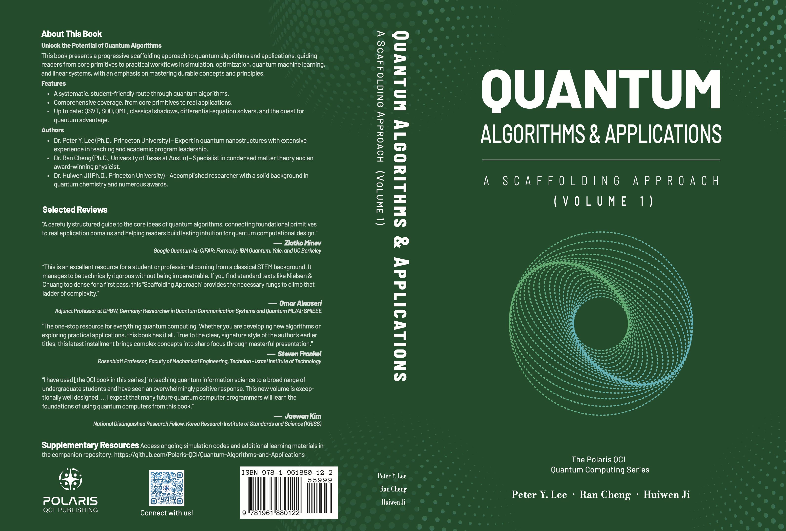 Released on Pi Day: Quantum Algorithms and Applications: A Scaffolding Approach