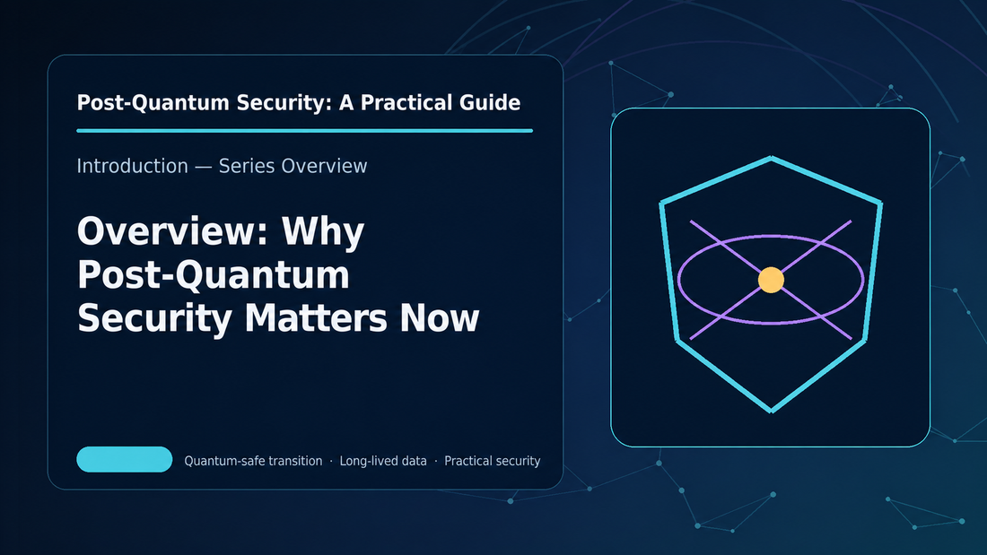 00: Why Post-Quantum Security Matters Now