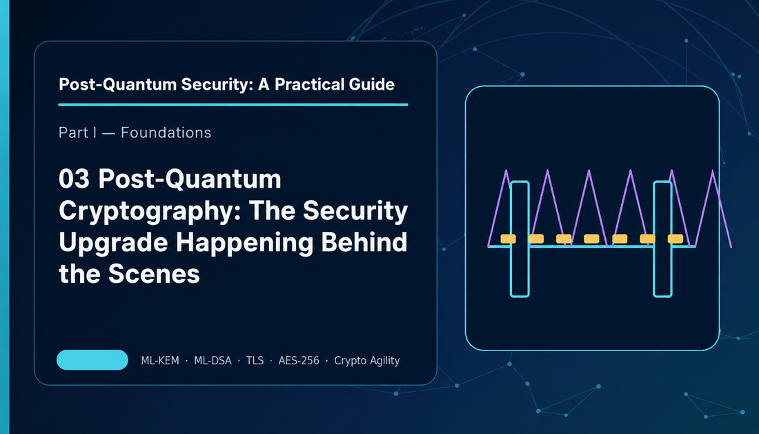 03: Post-Quantum Cryptography: The Security Upgrade Happening Behind the Scenes