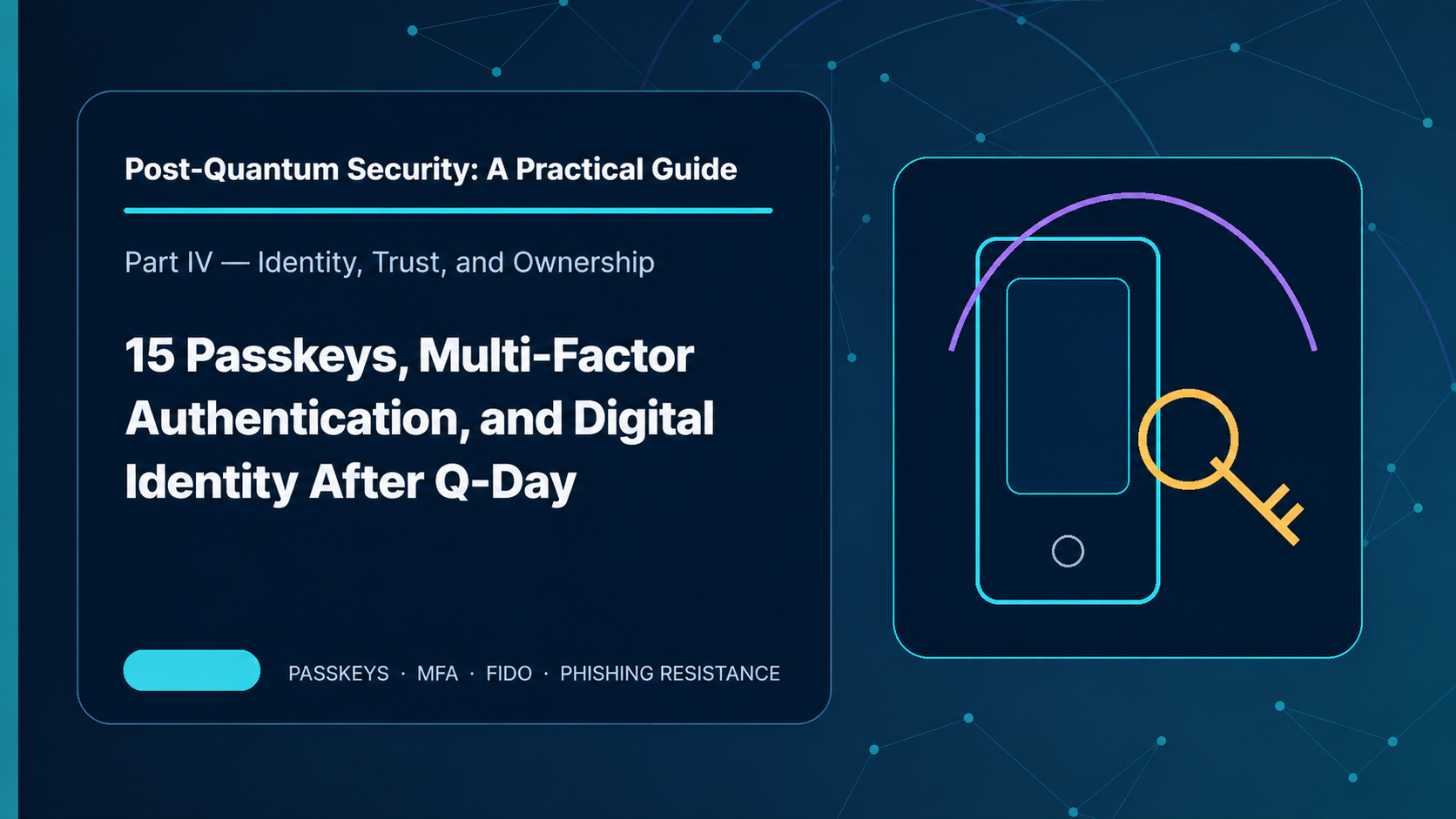 15: Passkeys, Multi-Factor Authentication, and Digital Identity After Q-Day