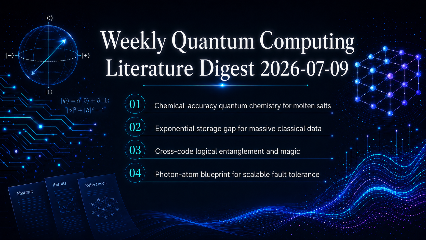 Weekly Quantum Computing Literature Digest 2026-07-09