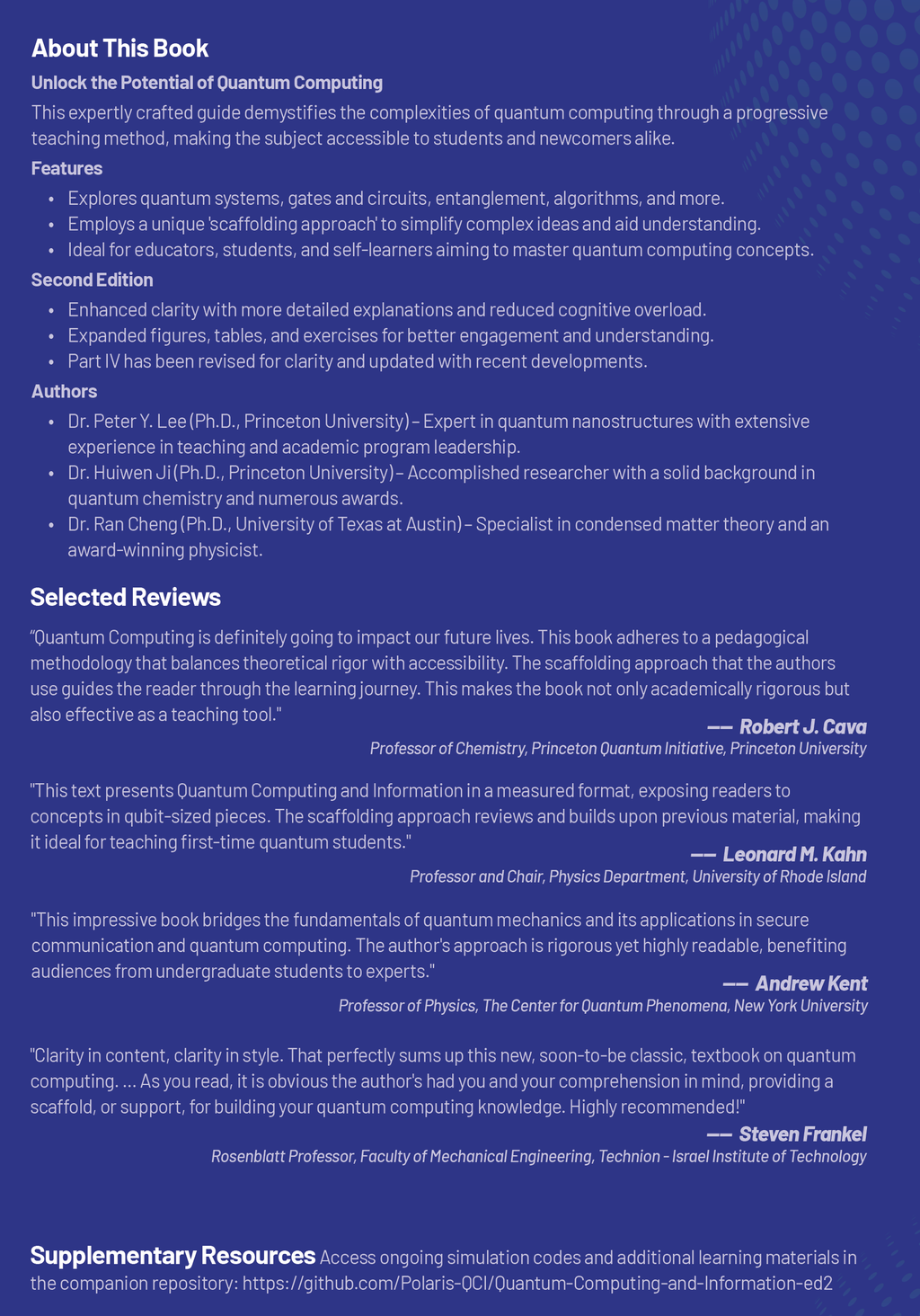 Quantum Computing and Information: A Scaffolding Approach (2e) (eBook)